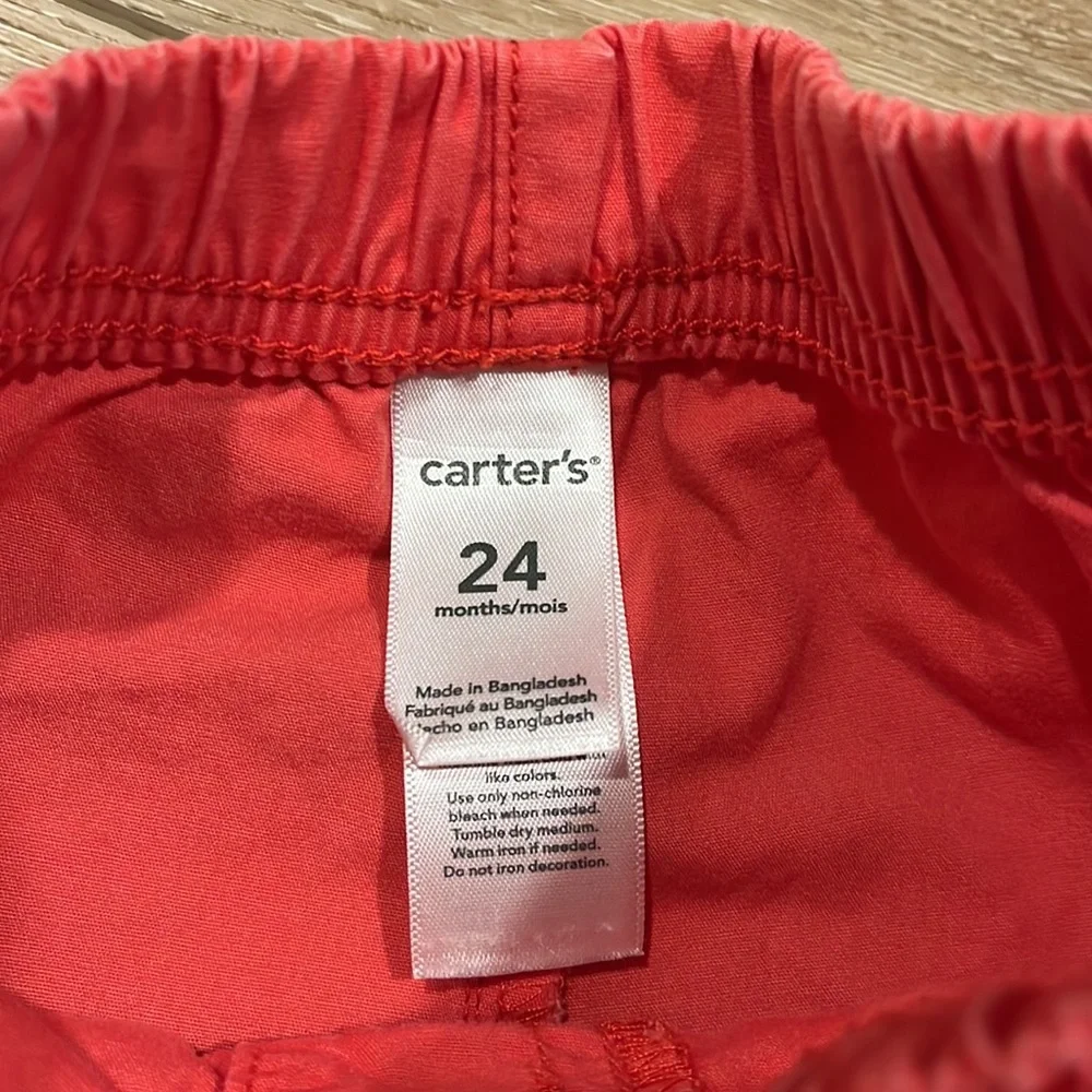 Carter’s Toddler Boys Shorts Bundle 24M | Lot of 5 Pull-On Summer Cotton Shorts